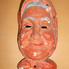 Часть 1. Старинные маски.  МК от Светлой. Восстановление