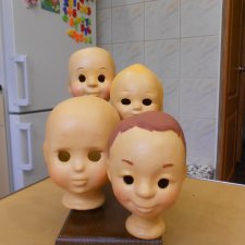 Мои авторские реплики опилочных русских кукол Я слепила свою мечту