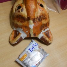 Старинная маска ТИГРА. Восстановление. Часть 2. Финал. И дополнительно: Маски "До и после реставрации"