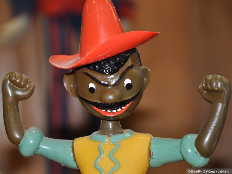 "Страшный и ужасный Бармалей." Реставрация+бонус: как сделать поля от шляпы для Бармалея и Лимона (фото 2)