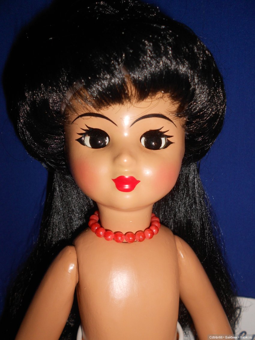 Реставрация опилочной куклы СССР. Загорская Настенька (фото 6)