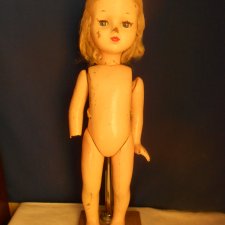 Реставрация опилочной куклы СССР. Загорская Настенька