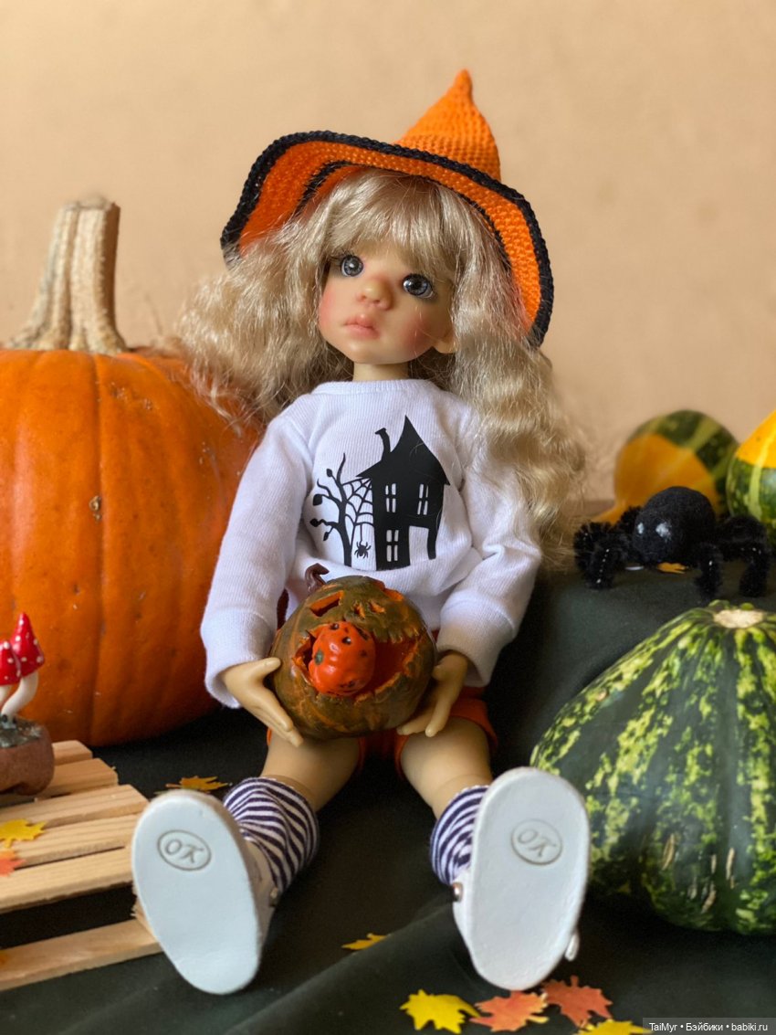 А Вы отмечаете Хеллоуин — Куклы Kaye Wiggs (Кайе Виггс): авторские BJD (БЖД)