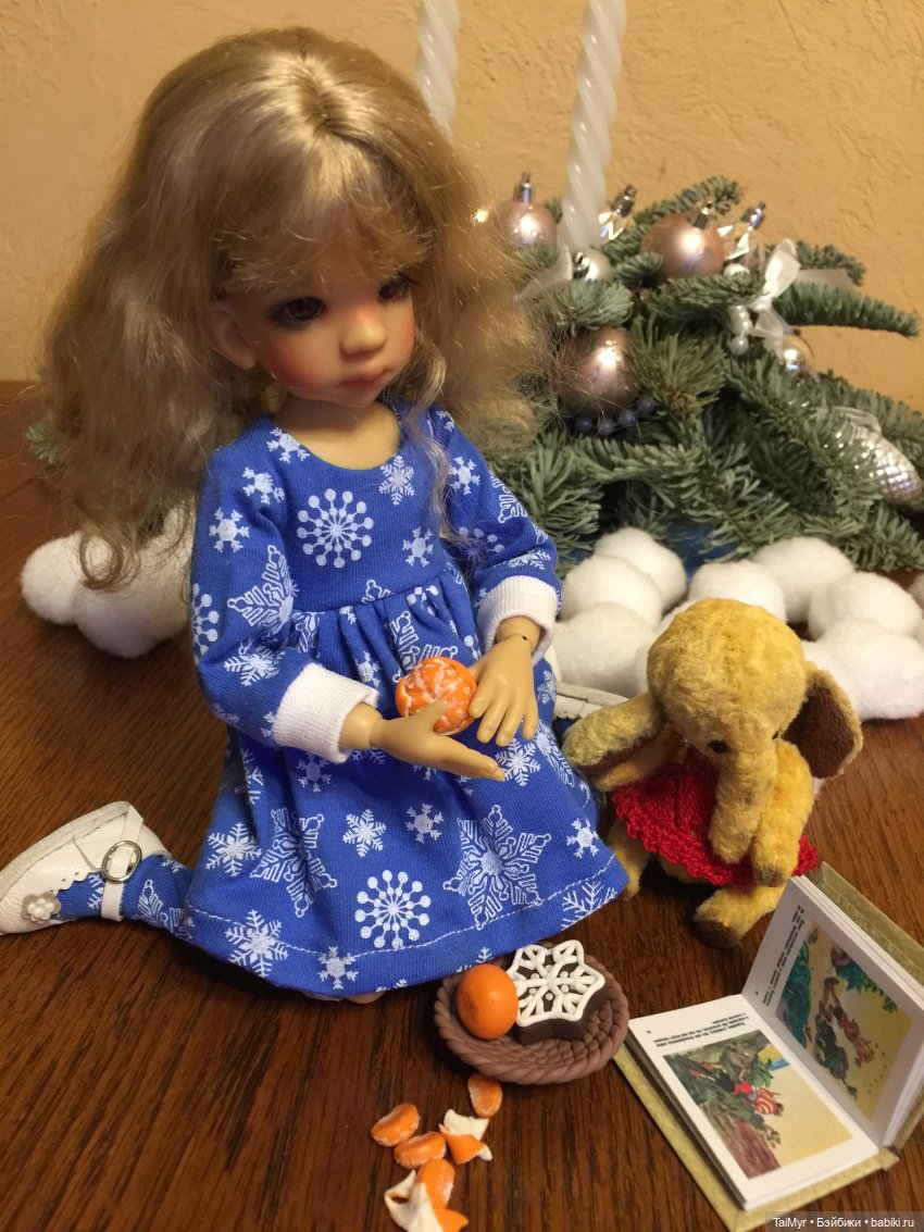 Елочка для Талечки — Куклы Kaye Wiggs (Кайе Виггс): авторские BJD (БЖД)