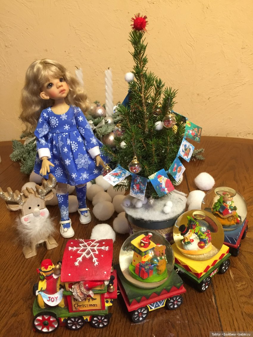 Елочка для Талечки — Куклы Kaye Wiggs (Кайе Виггс): авторские BJD (БЖД)