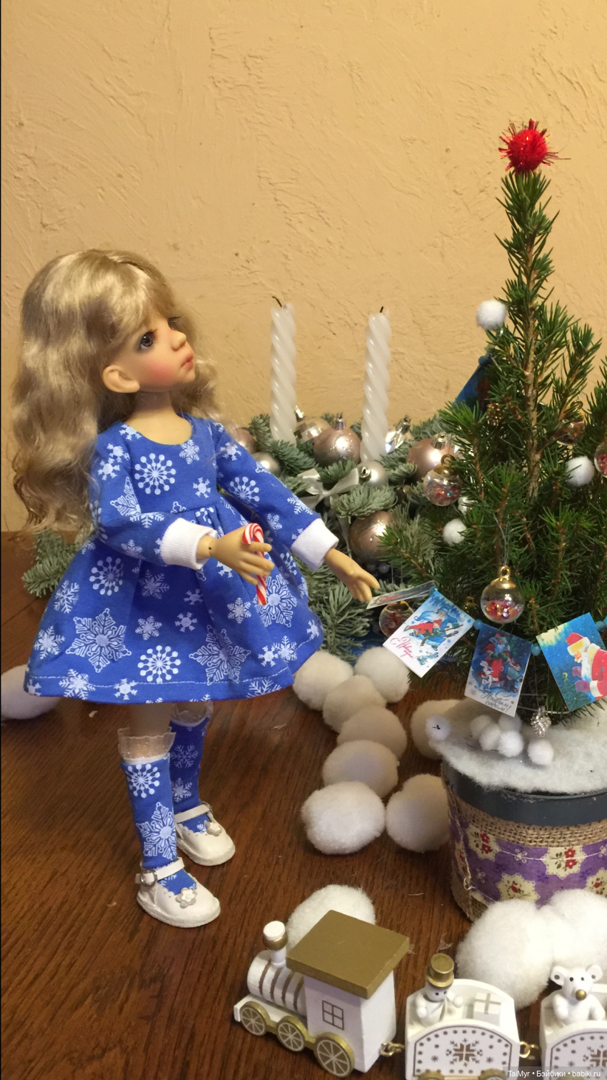 Елочка для Талечки — Куклы Kaye Wiggs (Кайе Виггс): авторские BJD (БЖД)
