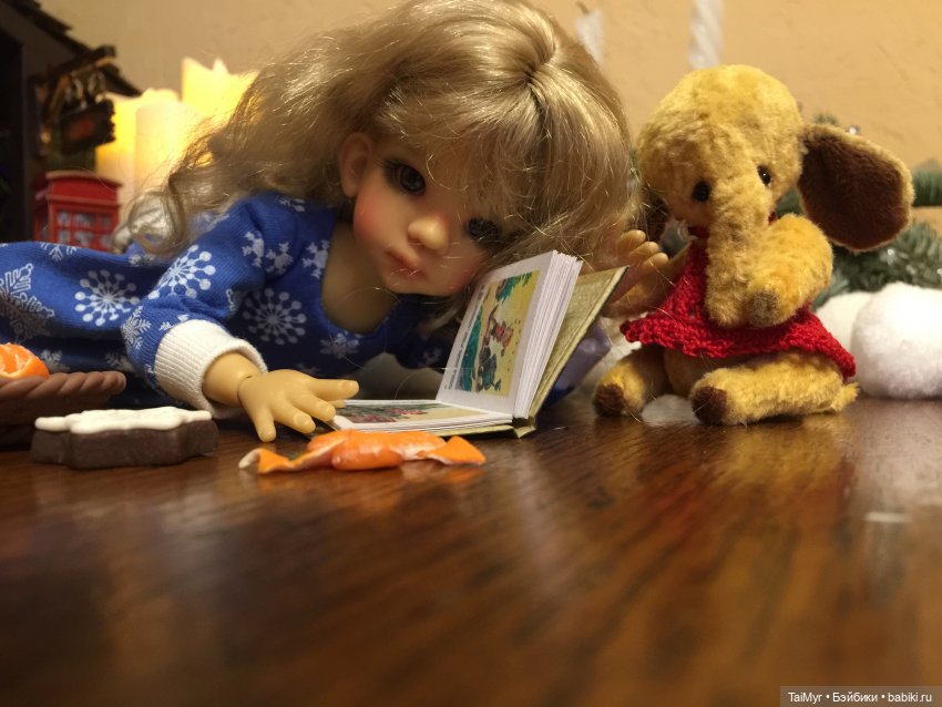 Елочка для Талечки — Куклы Kaye Wiggs (Кайе Виггс): авторские BJD (БЖД)