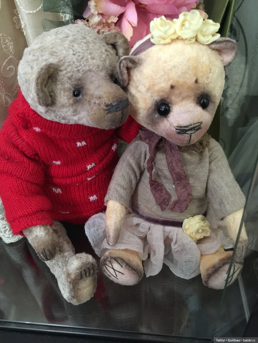 Моя медвежья семейка — Домашние фото авторских игрушек: Тедди