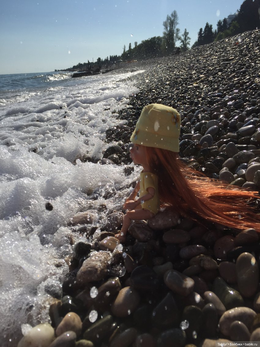 Люсенька на отдыхе — Домашние фото авторских кукол: личные коллекции