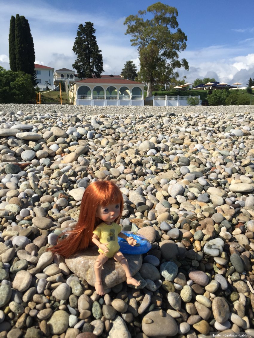Люсенька на отдыхе — Домашние фото авторских кукол: личные коллекции