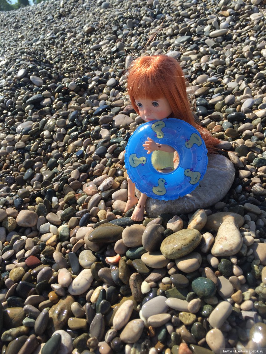 Люсенька на отдыхе — Домашние фото авторских кукол: личные коллекции