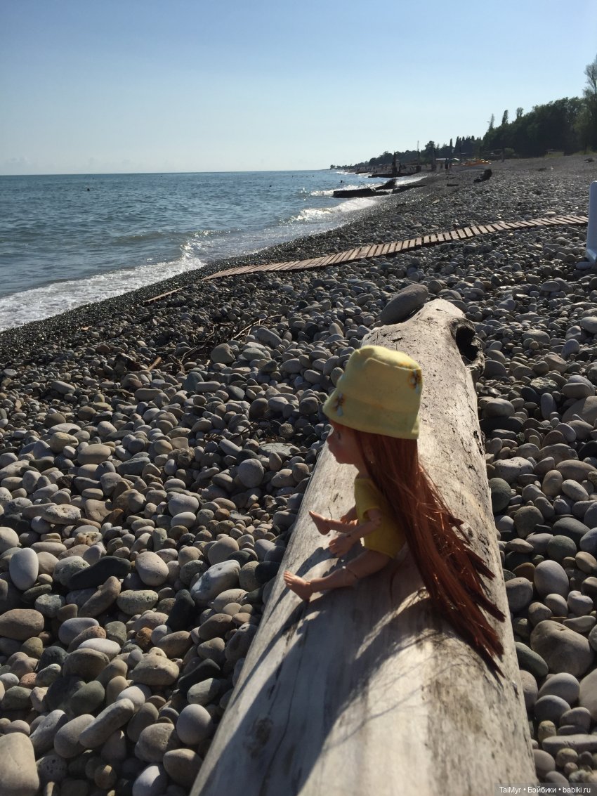 Люсенька на отдыхе — Домашние фото авторских кукол: личные коллекции