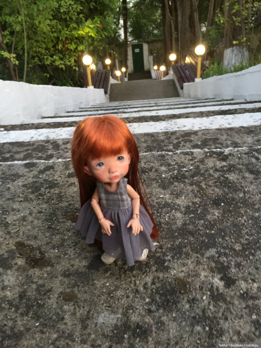 Люсенька на отдыхе — Домашние фото авторских кукол: личные коллекции (фото 9)