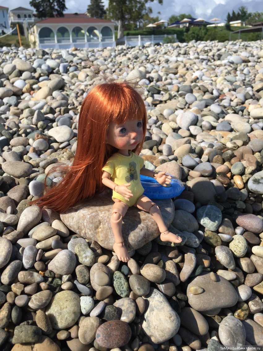 Люсенька на отдыхе — Домашние фото авторских кукол: личные коллекции