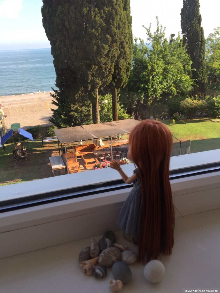 Люсенька на отдыхе — Домашние фото авторских кукол: личные коллекции