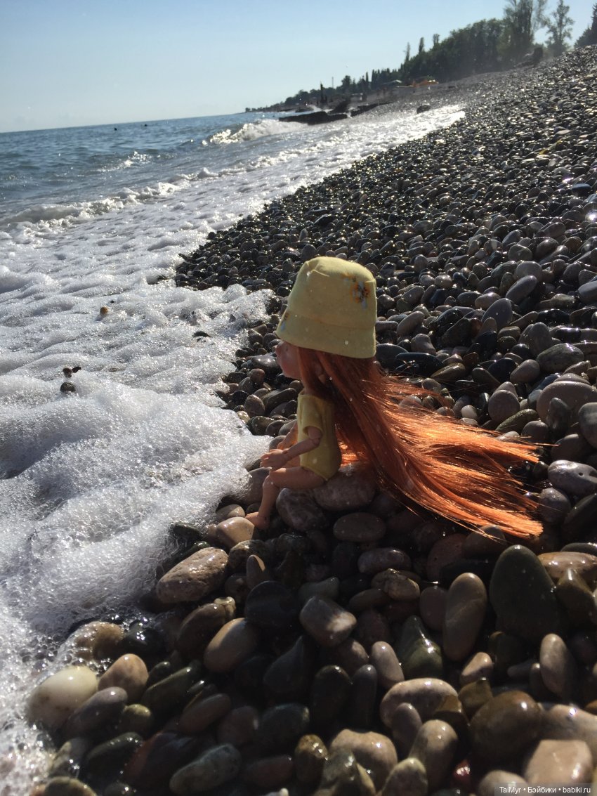 Люсенька на отдыхе — Домашние фото авторских кукол: личные коллекции