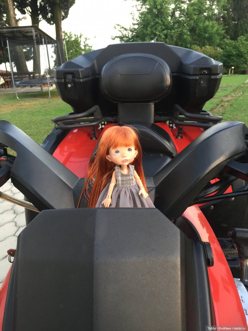 Люсенька на отдыхе — Домашние фото авторских кукол: личные коллекции (фото 8)