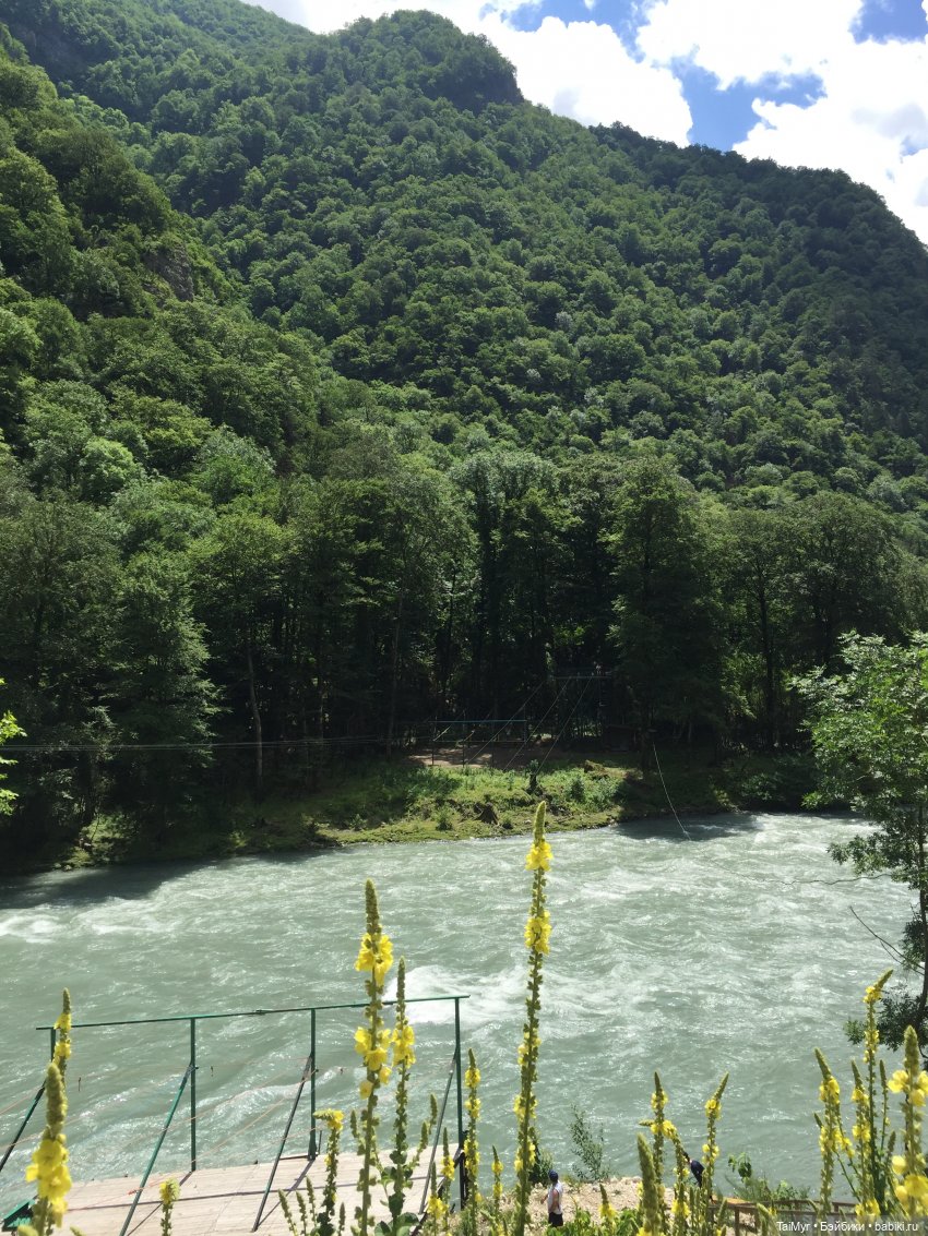 Путешествие Люсеньки на озеро Рица.( часть 1)