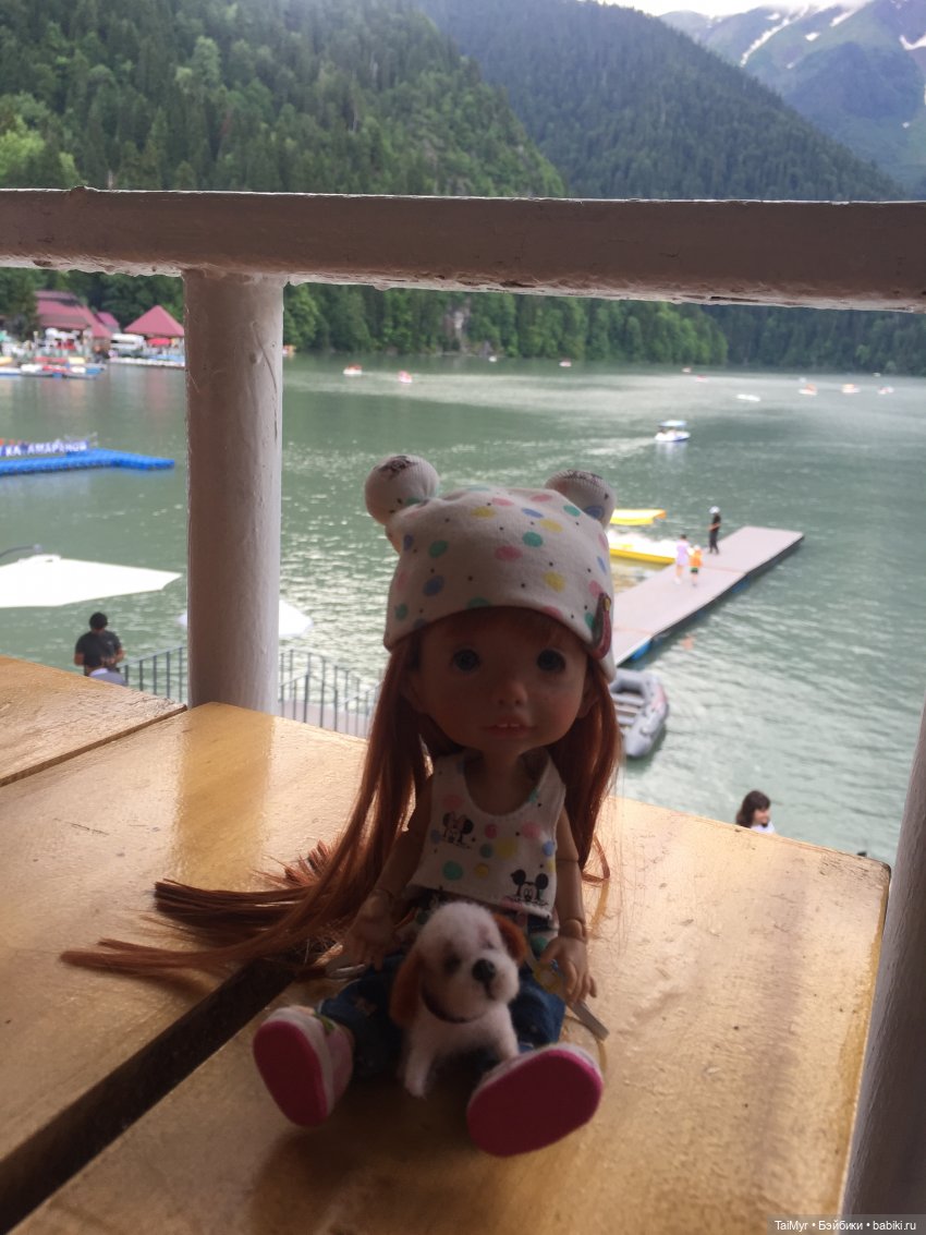 Путешествие Люсеньки на озеро Рица (часть 2)