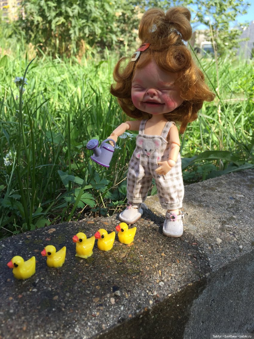 Девочка-Смешинка — Домашние фото авторских кукол: личные коллекции