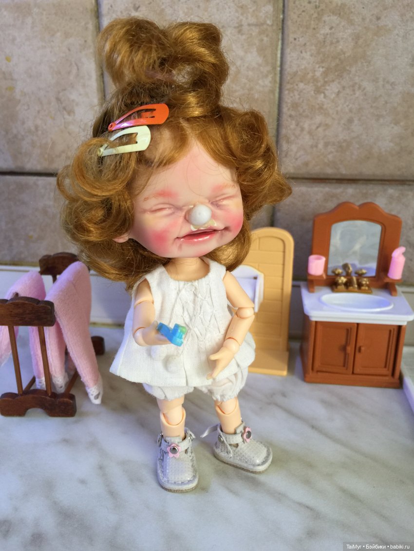 Девочка-Смешинка — Домашние фото авторских кукол: личные коллекции (фото 3)