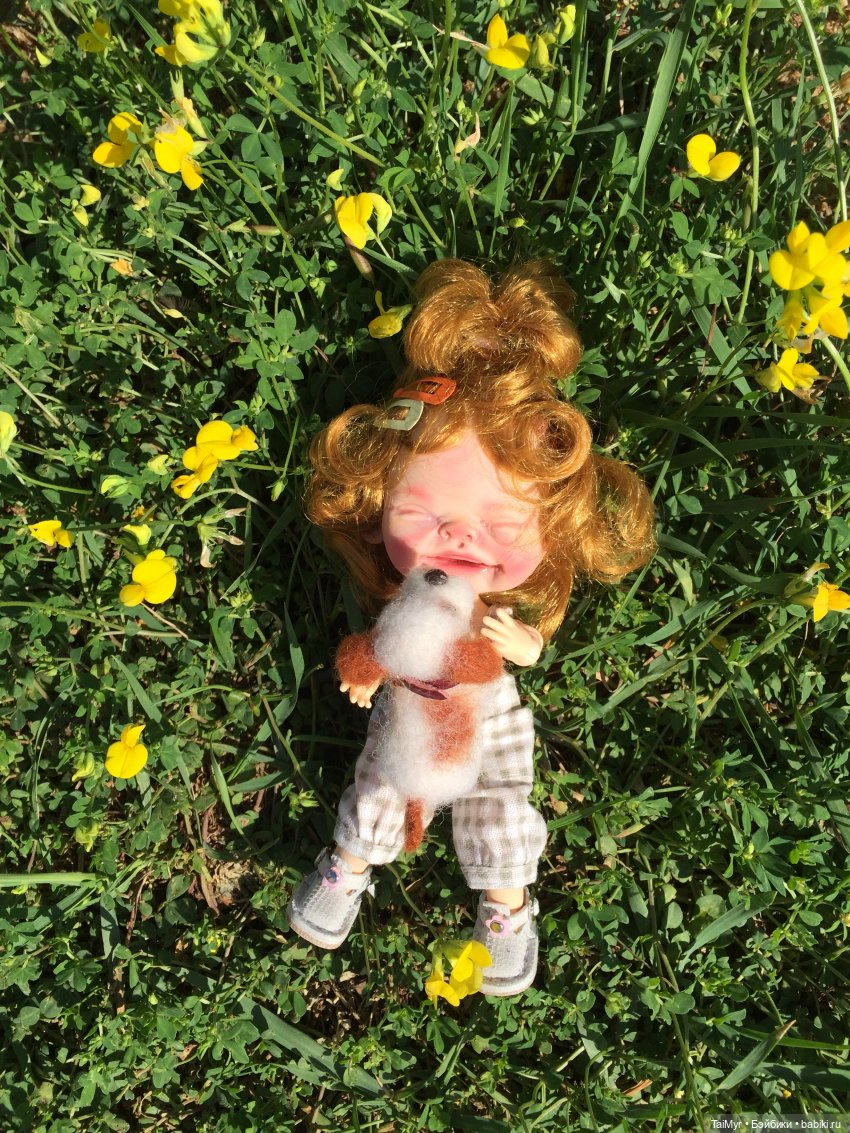 Девочка-Смешинка — Домашние фото авторских кукол: личные коллекции