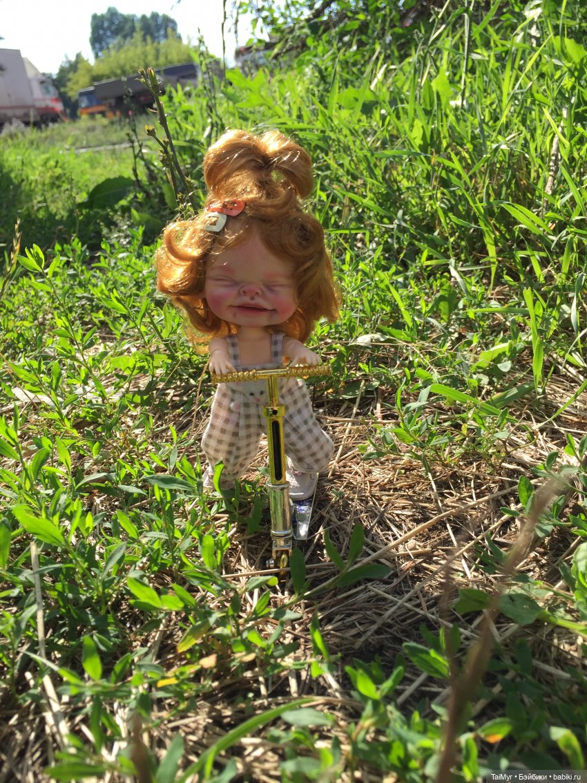 Девочка-Смешинка — Домашние фото авторских кукол: личные коллекции (фото 10)