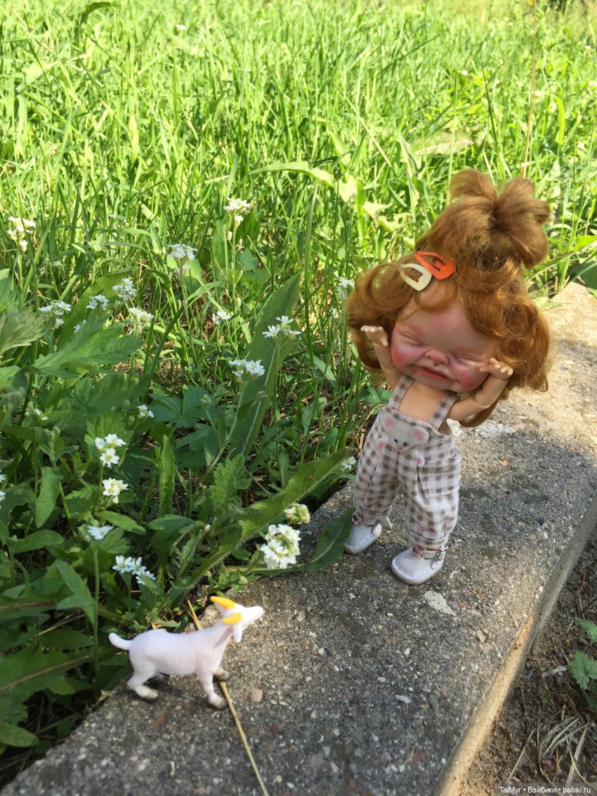 Девочка-Смешинка — Домашние фото авторских кукол: личные коллекции