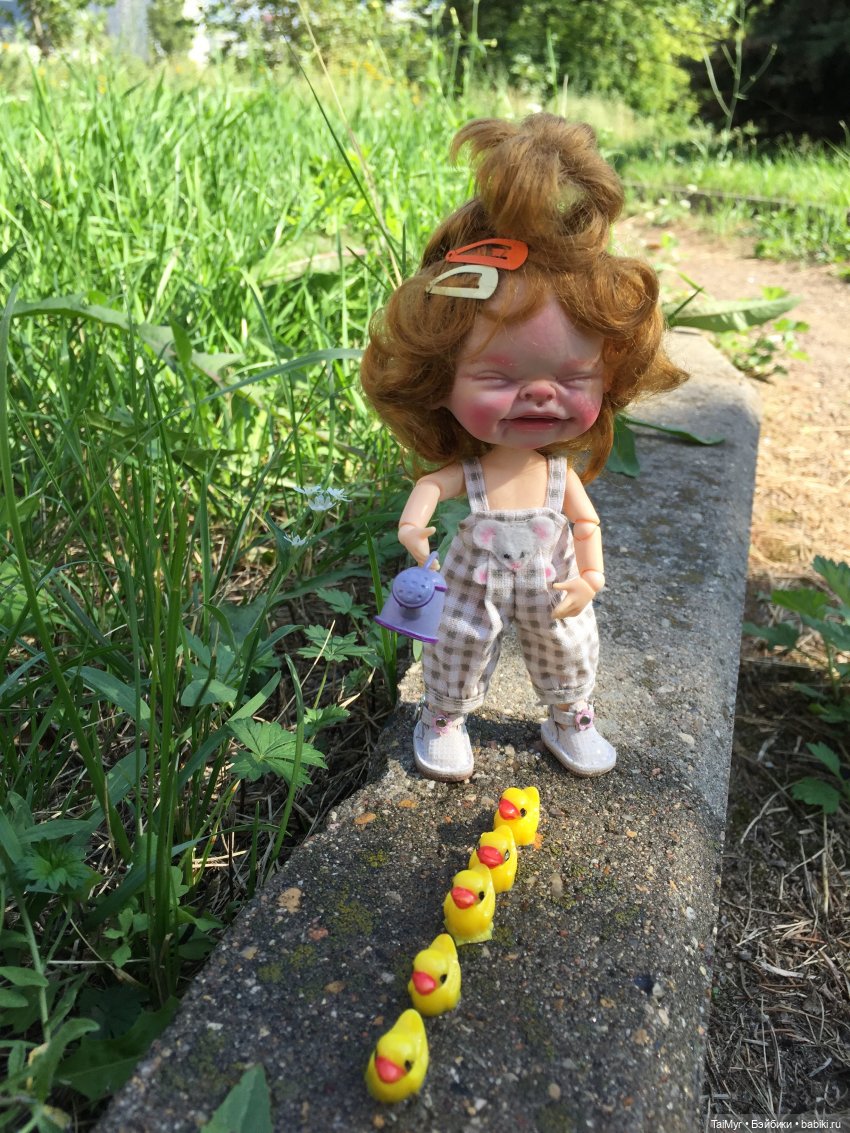 Девочка-Смешинка — Домашние фото авторских кукол: личные коллекции