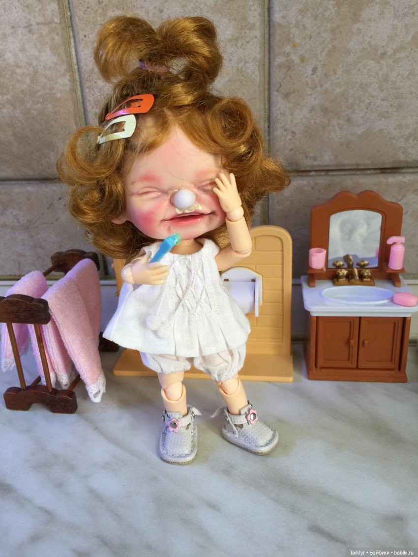 Девочка-Смешинка — Домашние фото авторских кукол: личные коллекции (фото 4)