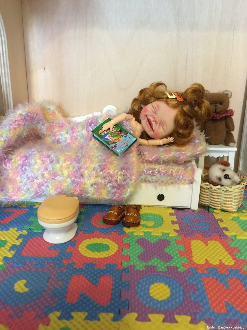 Девочка-Смешинка — Домашние фото авторских кукол: личные коллекции