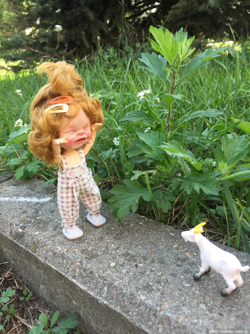Девочка-Смешинка — Домашние фото авторских кукол: личные коллекции