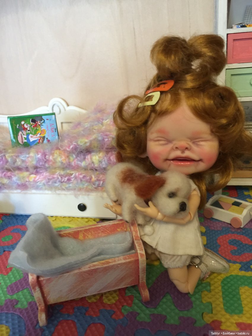 Девочка-Смешинка — Домашние фото авторских кукол: личные коллекции