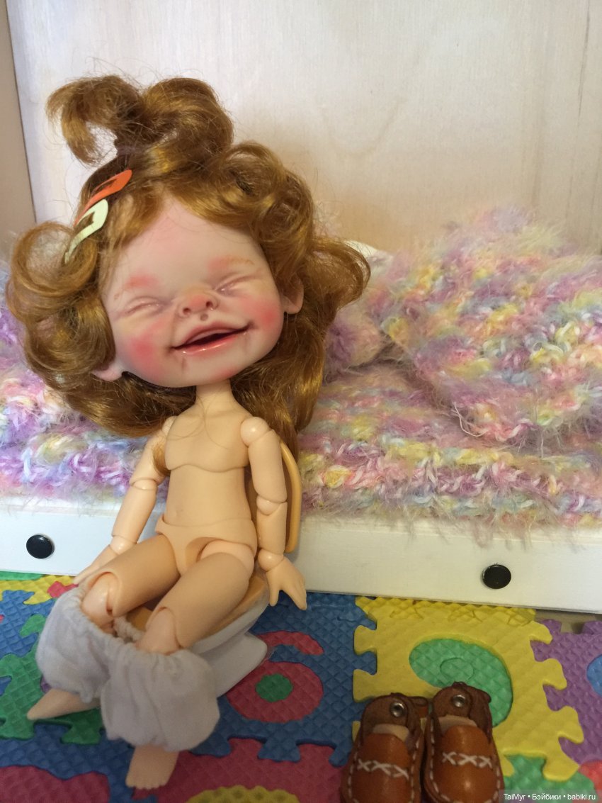Девочка-Смешинка — Домашние фото авторских кукол: личные коллекции (фото 2)