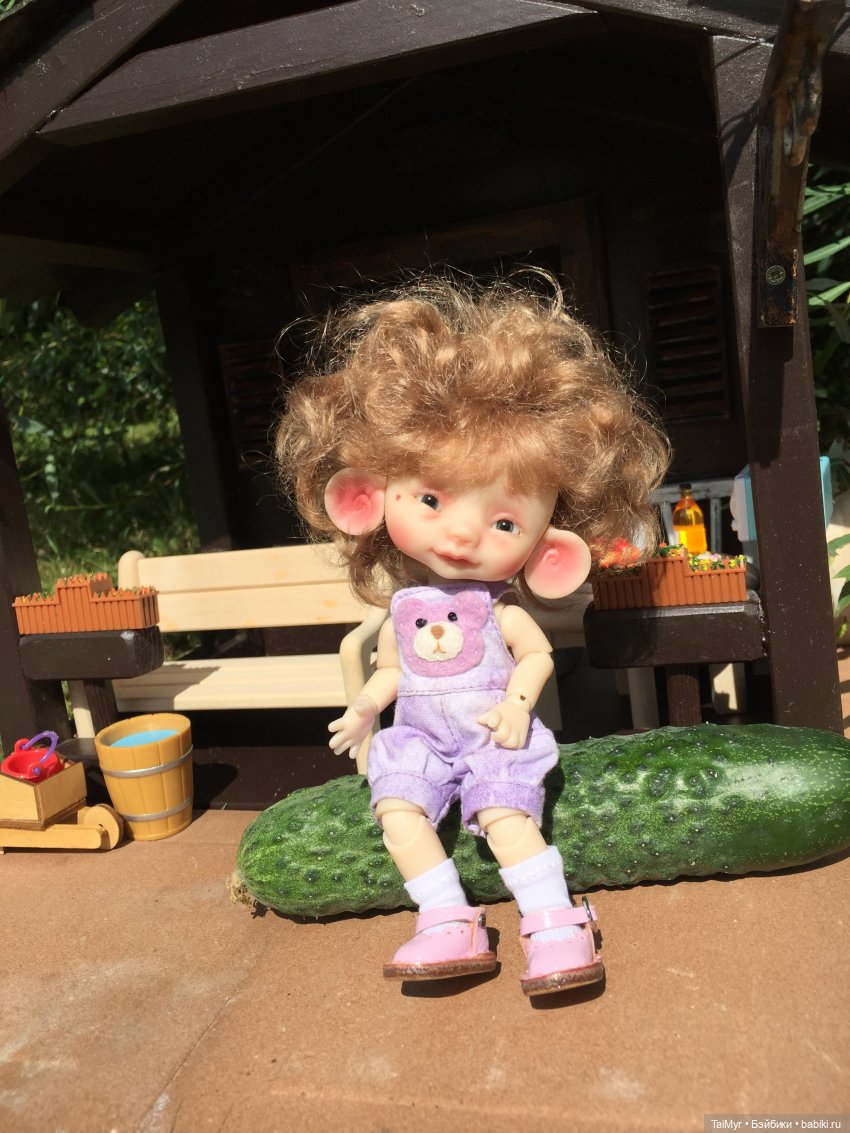Выходные на даче — Куклы Nikki Britt (Никки Бритт): авторские BJD (БЖД)