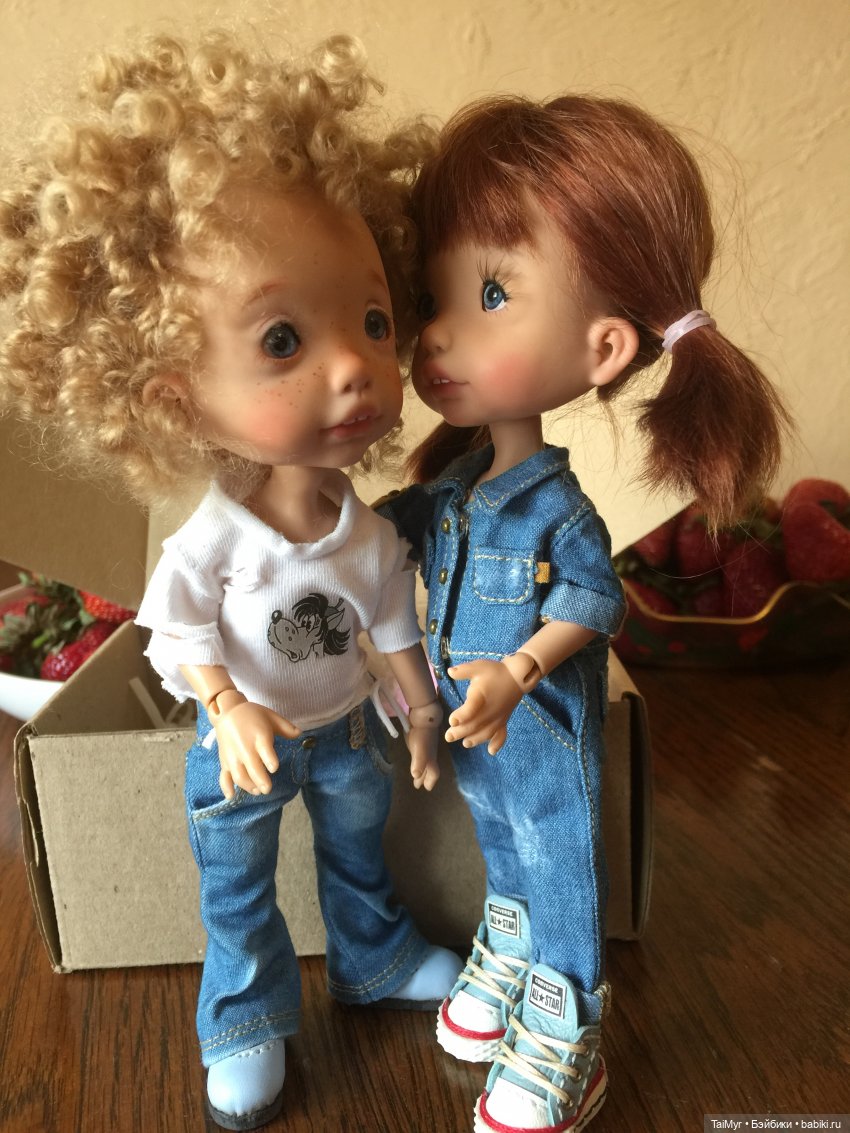 18 июня-день Клубники — Домашние фото авторских игрушек: Тедди (фото 3)