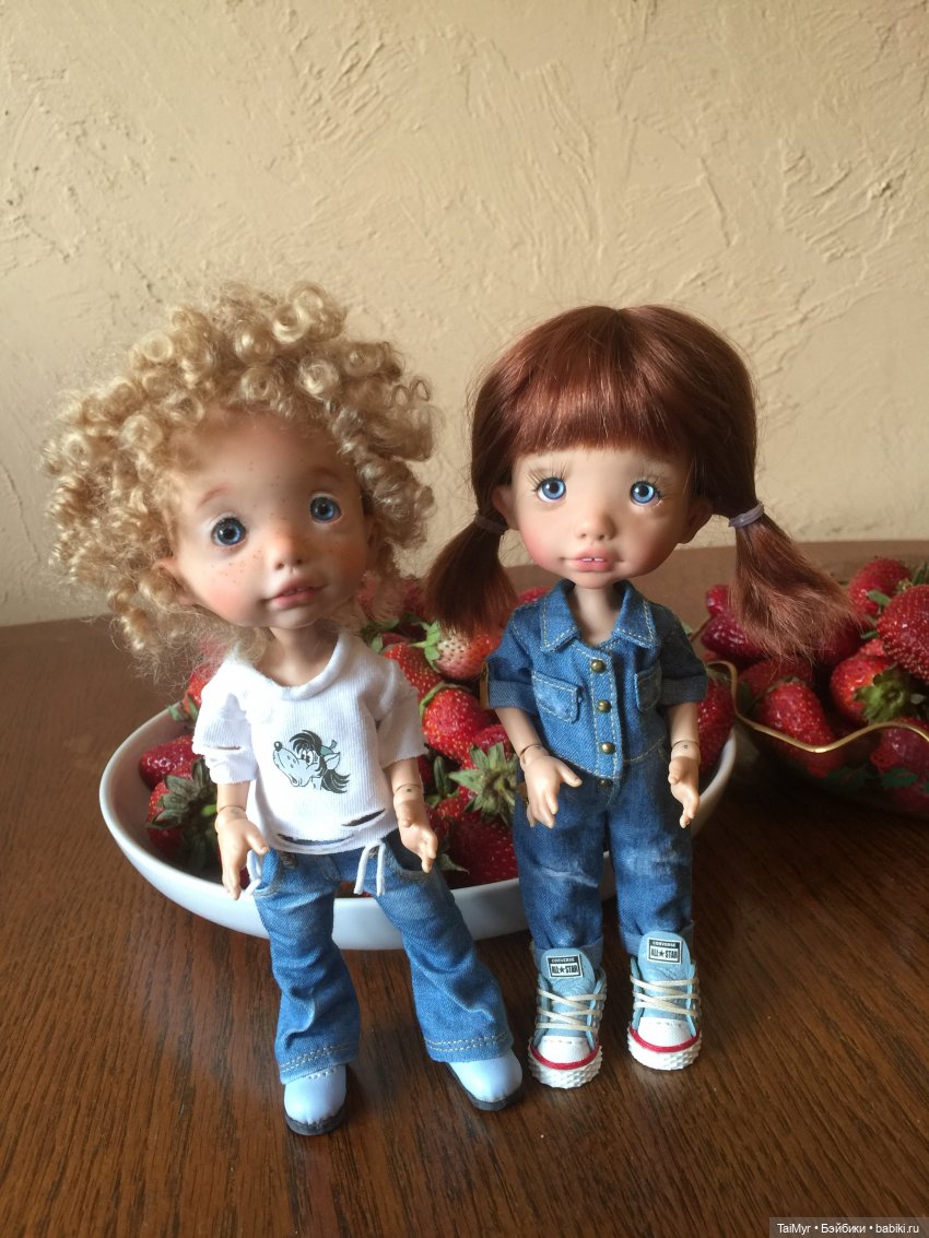 18 июня-день Клубники — Домашние фото авторских игрушек: Тедди