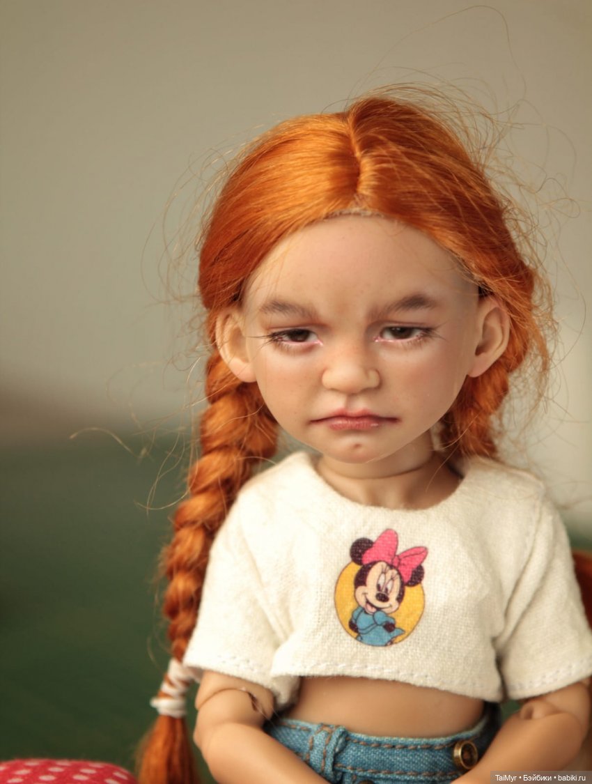 Наша Пронька -Ульянка | Бэйбики Наша Пронька -Ульянка — Куклы Dart dolls (Анна Шиткина): российские BJD (БЖД) (фото 4)