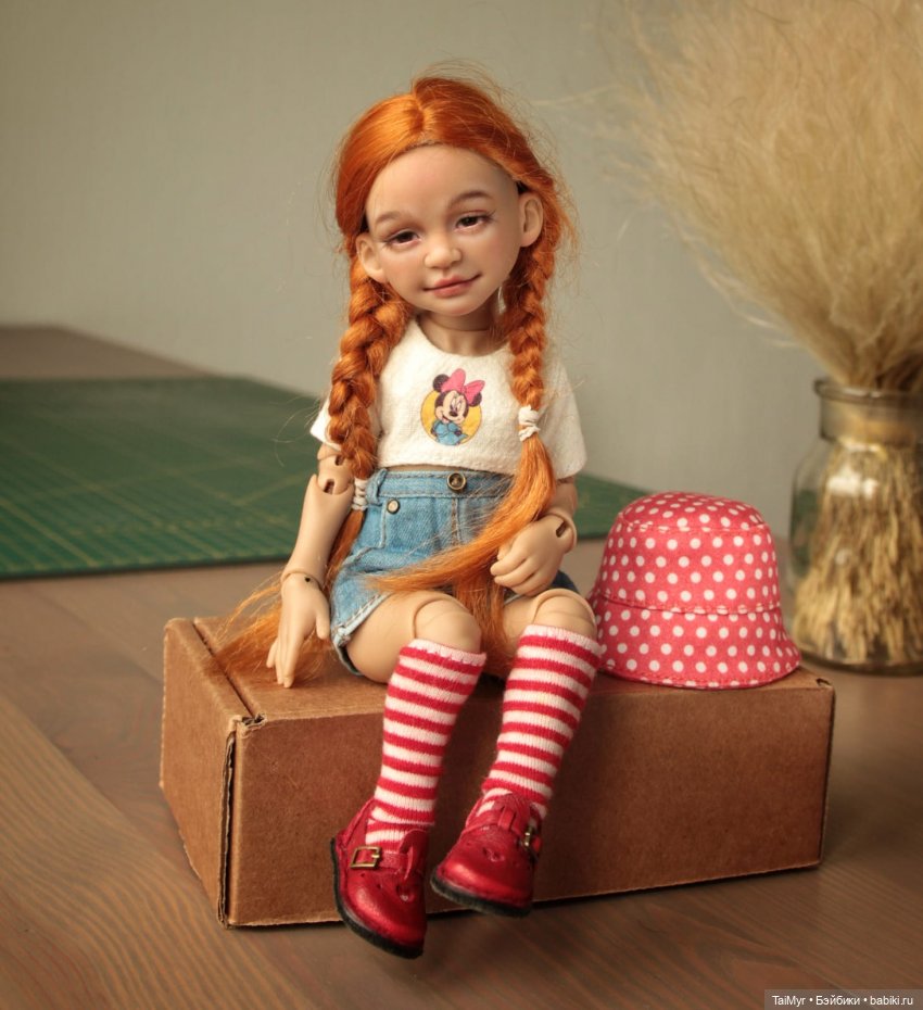 Наша Пронька -Ульянка | Бэйбики Наша Пронька -Ульянка — Куклы Dart dolls (Анна Шиткина): российские BJD (БЖД)