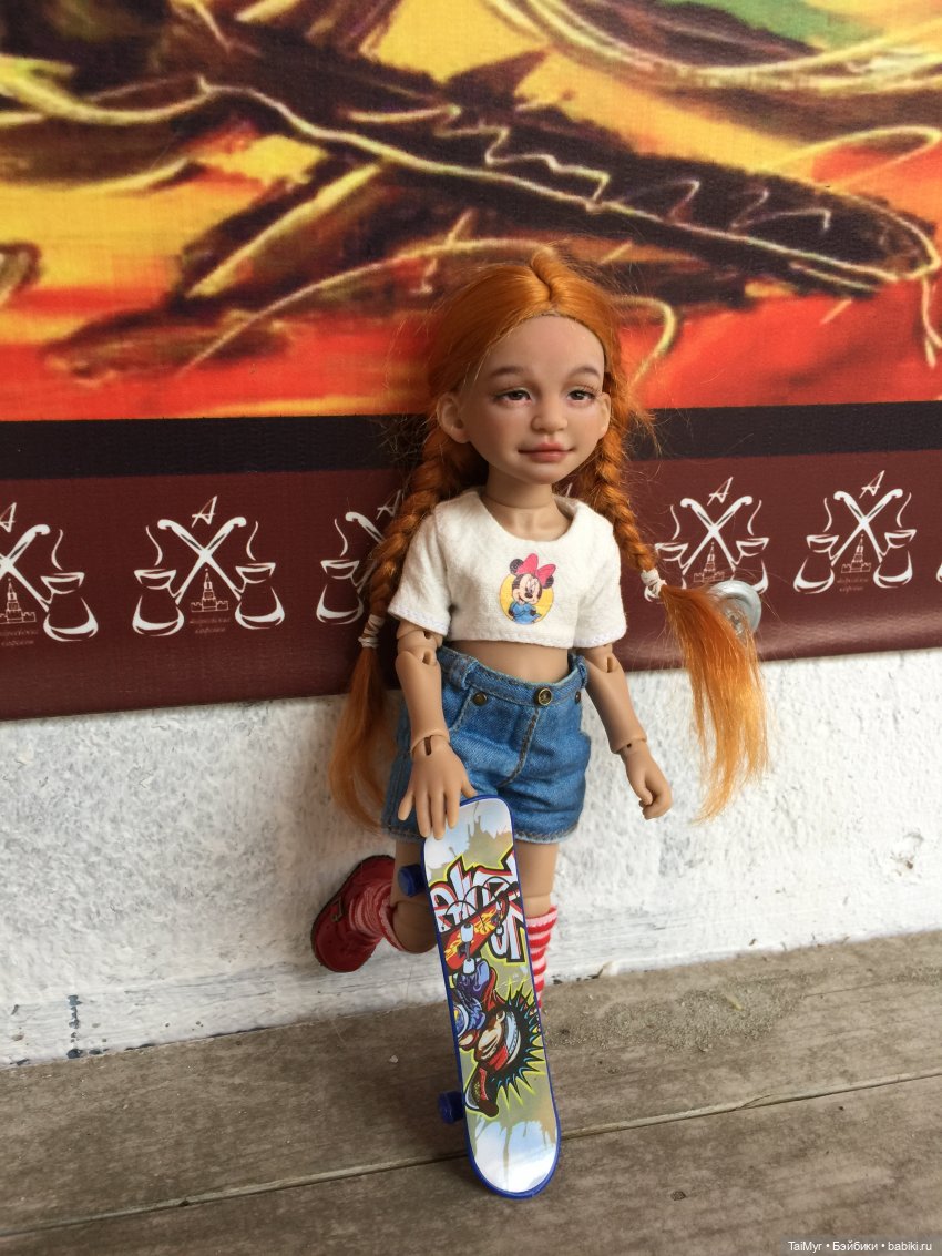 Наша Пронька -Ульянка | Бэйбики Наша Пронька -Ульянка — Куклы Dart dolls (Анна Шиткина): российские BJD (БЖД) (фото 10)