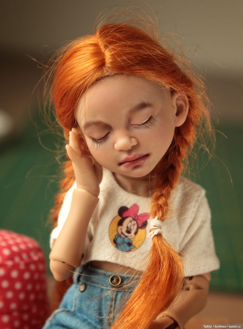 Наша Пронька -Ульянка | Бэйбики Наша Пронька -Ульянка — Куклы Dart dolls (Анна Шиткина): российские BJD (БЖД) (фото 5)