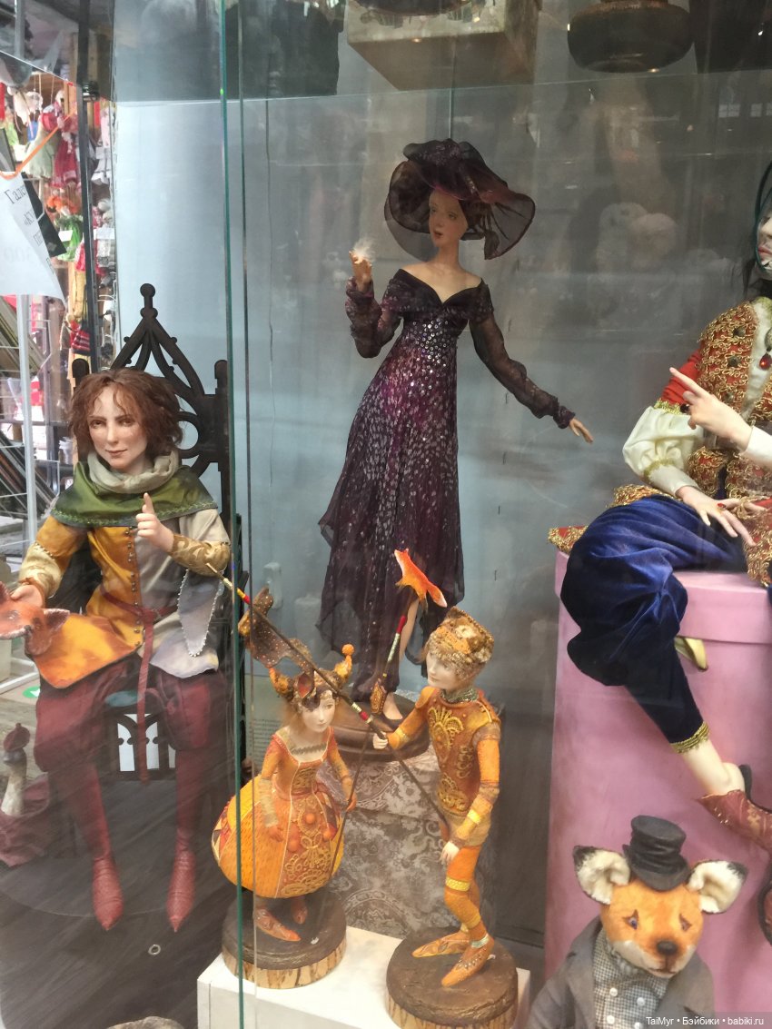 Выставка авторских кукол в Измайлово