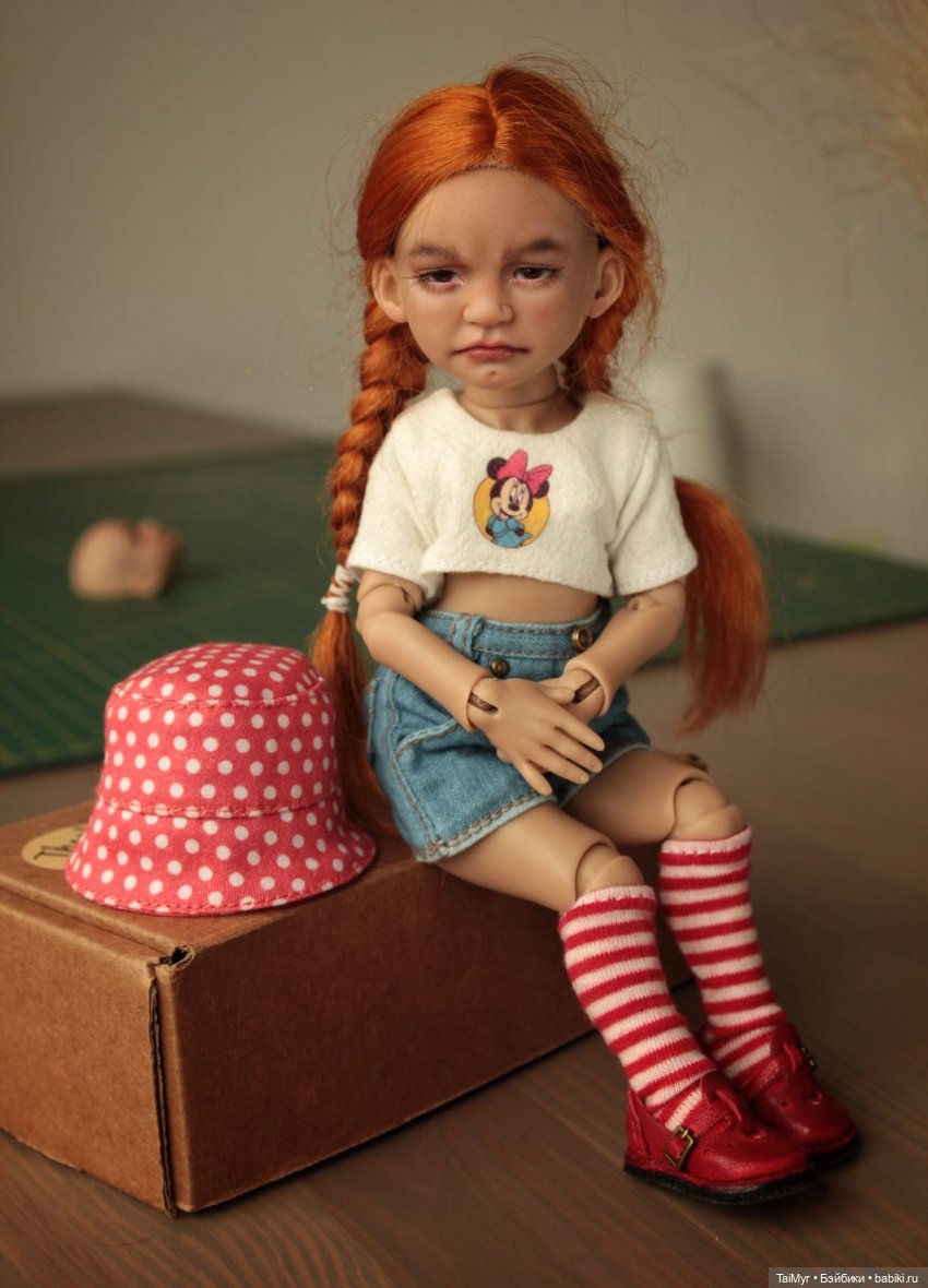 Наша Пронька -Ульянка | Бэйбики Наша Пронька -Ульянка — Куклы Dart dolls (Анна Шиткина): российские BJD (БЖД) (фото 2)