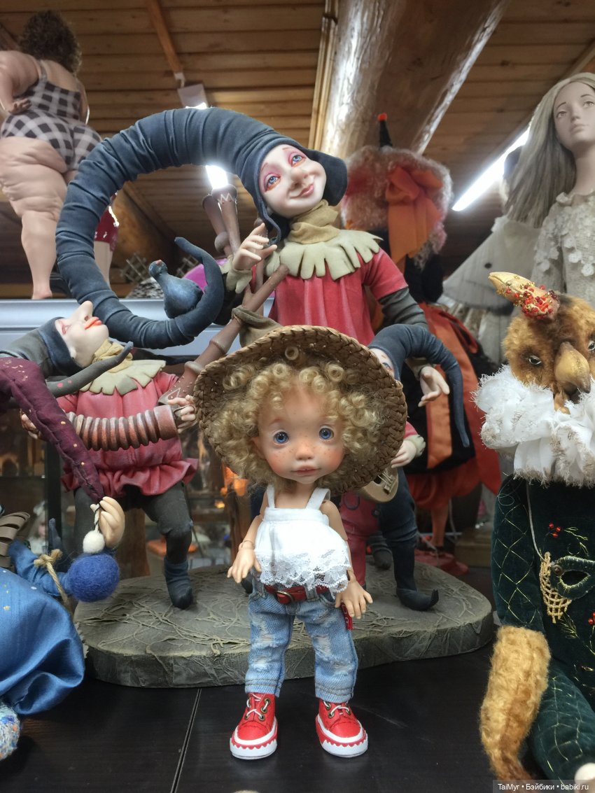Выставка авторских кукол в Измайлово