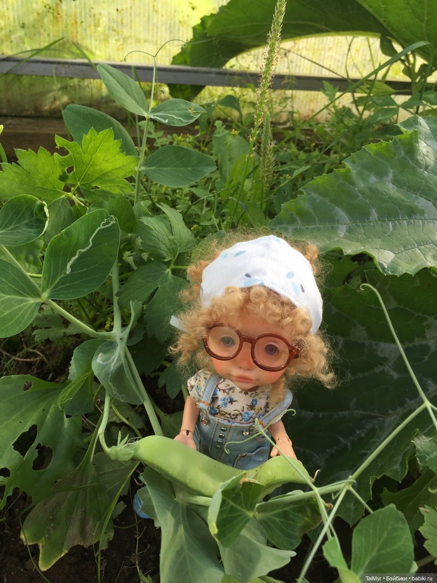 Люсенька -дачница — Авторские работы в частных коллекциях: домашние фото кукол и игрушек