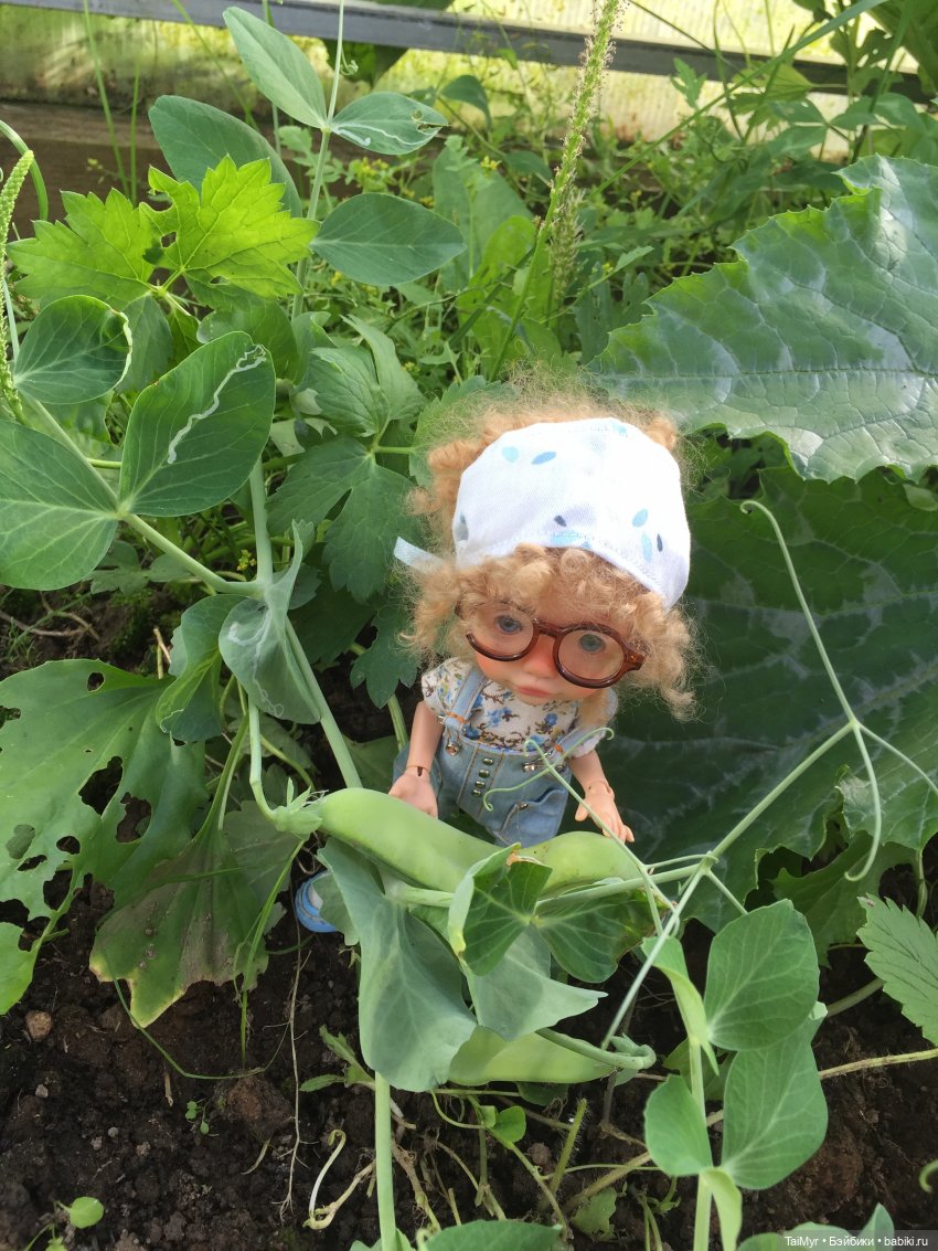 Люсенька -дачница — Авторские работы в частных коллекциях: домашние фото кукол и игрушек