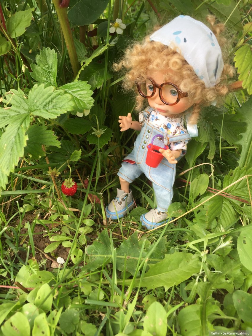 Люсенька -дачница — Авторские работы в частных коллекциях: домашние фото кукол и игрушек (фото 7)