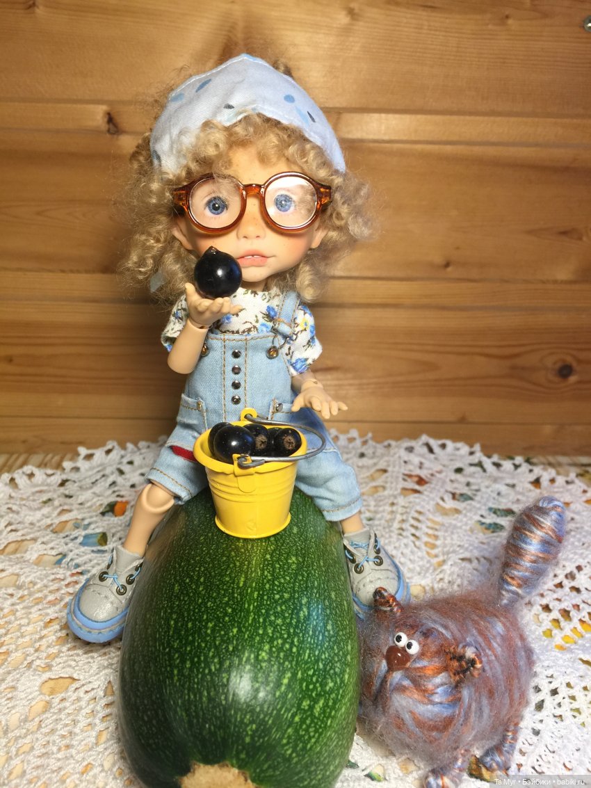 Люсенька -дачница — Авторские работы в частных коллекциях: домашние фото кукол и игрушек
