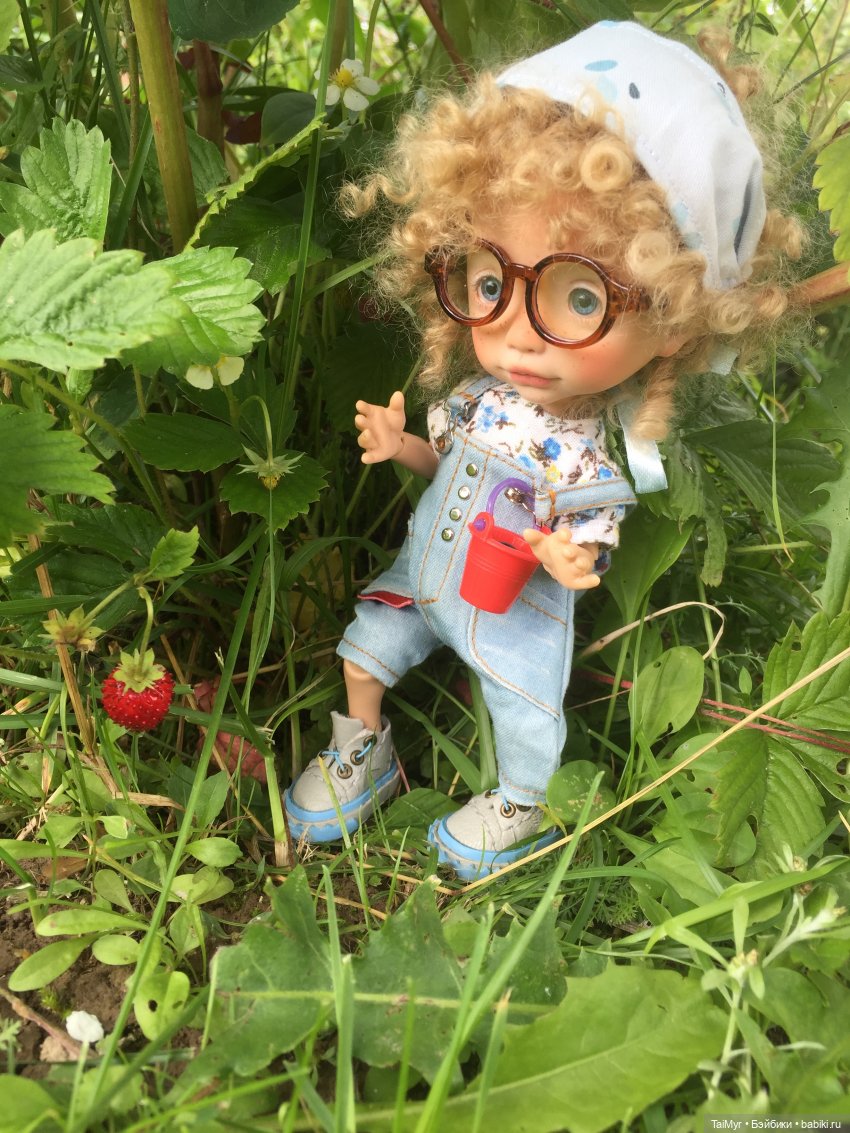 Люсенька -дачница — Авторские работы в частных коллекциях: домашние фото кукол и игрушек (фото 8)