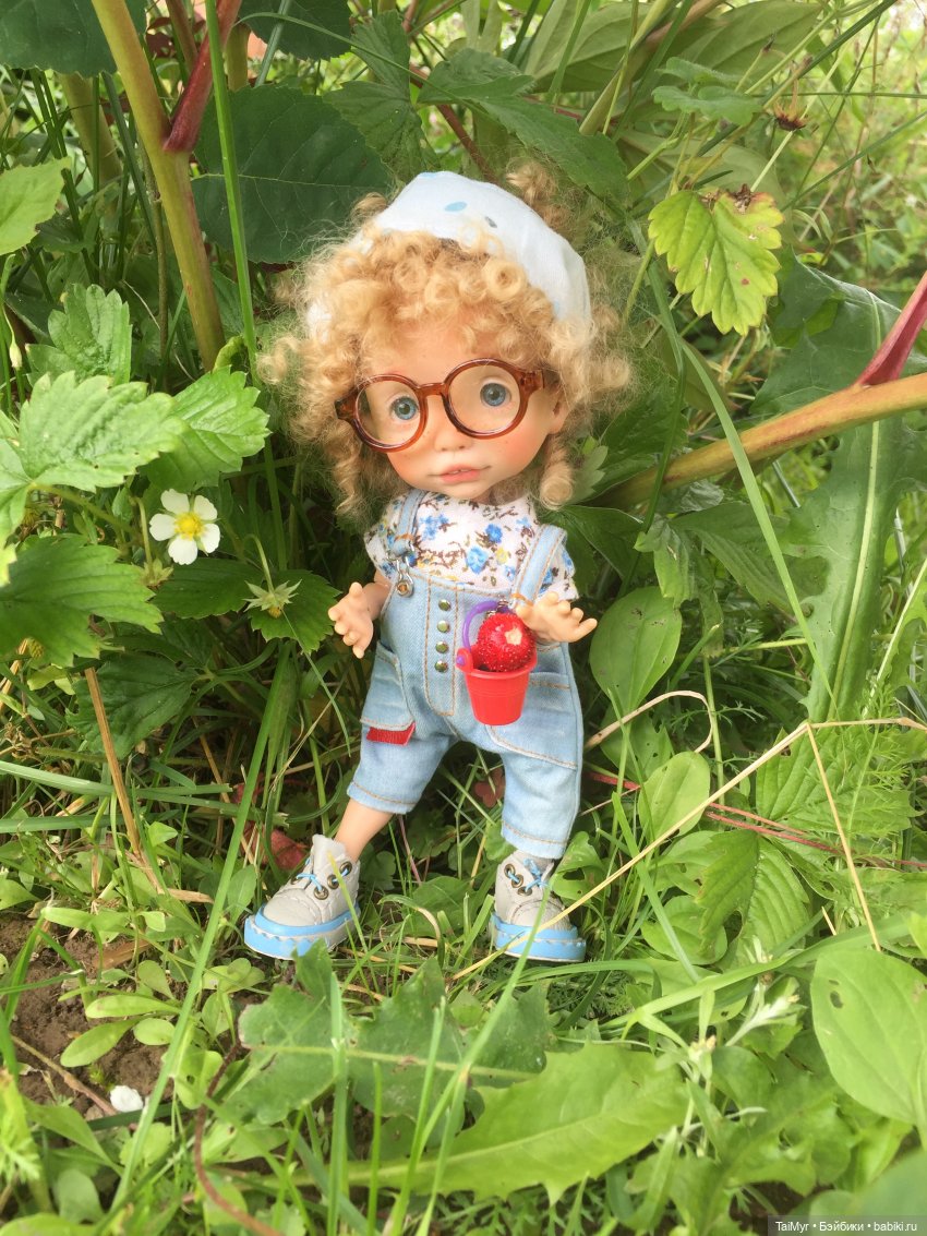 Люсенька -дачница — Авторские работы в частных коллекциях: домашние фото кукол и игрушек (фото 9)